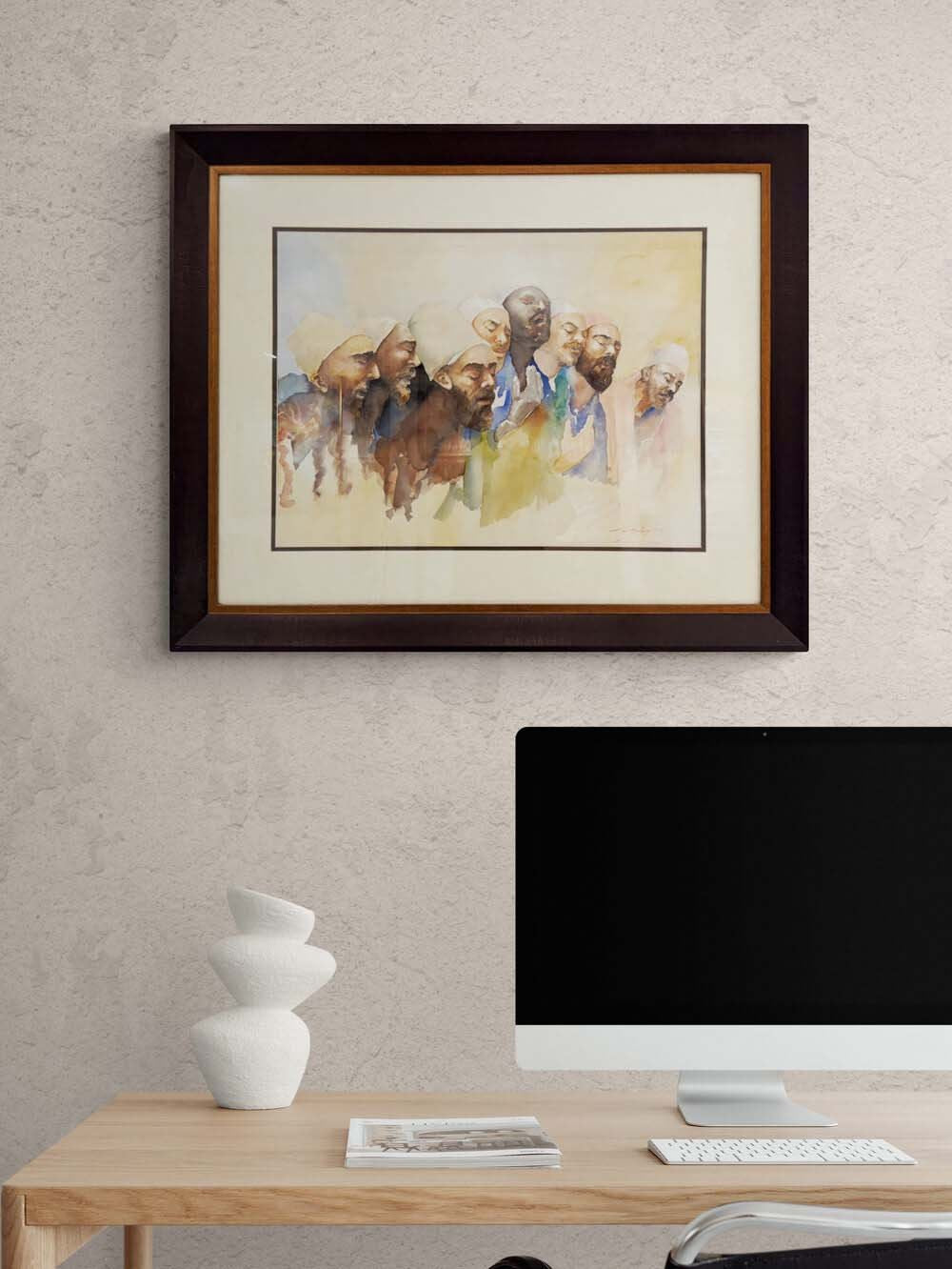 Zikir Nefesi Yağlı Boya Tablosu