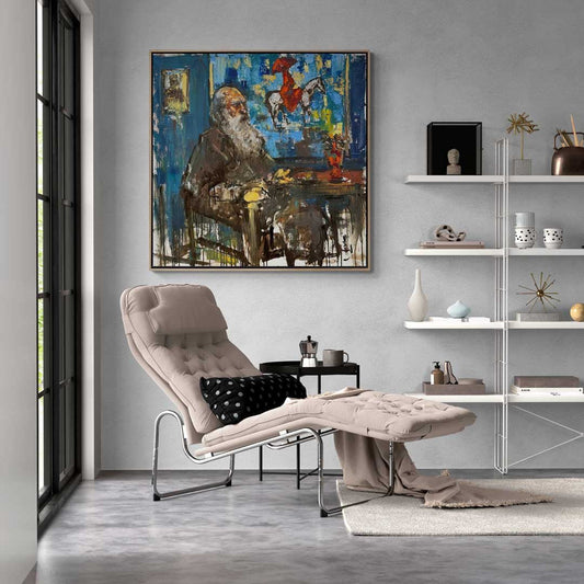 İçsel Portreler Yağlı Boya Tablosu Simurg Sanatevi