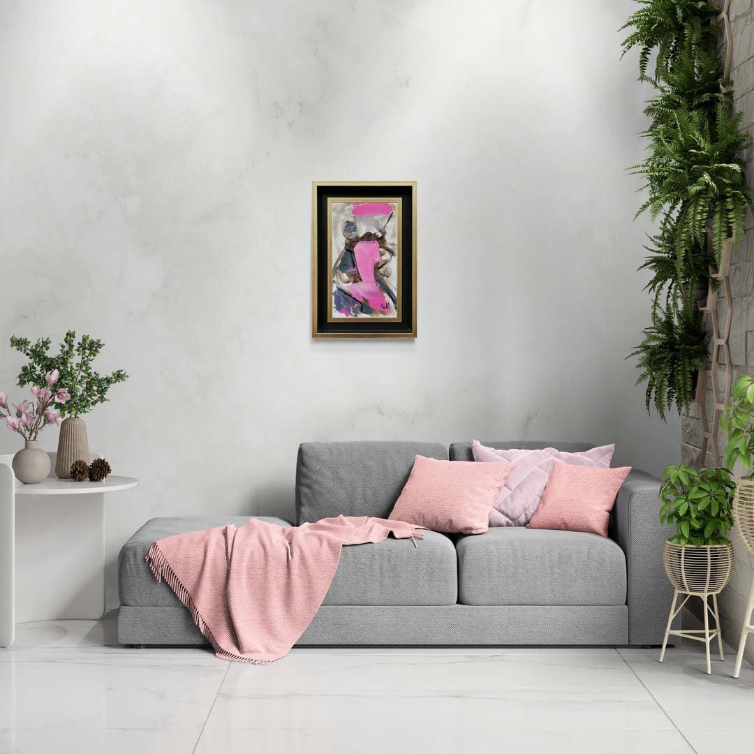 Soyut Hüzün Yağlı Boya Tablosu Simurg Sanatevi