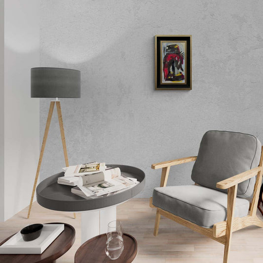 İzler ve Çizgiler Yağlı Boya Tablosu Simurg Sanatevi
