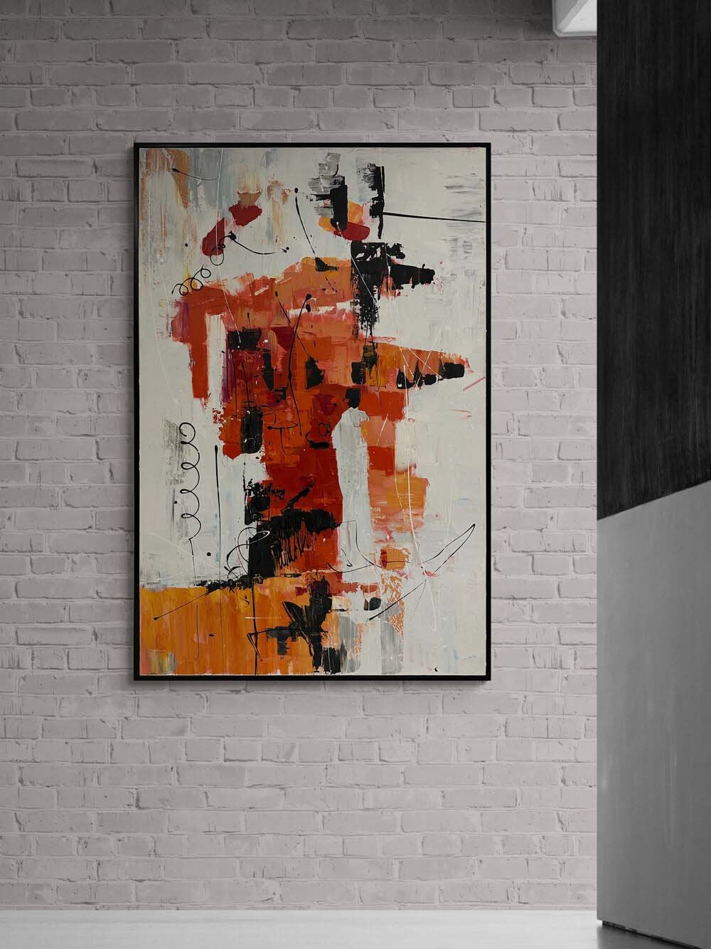 Gölge ve Gürültü Yağlı Boya Tablosu