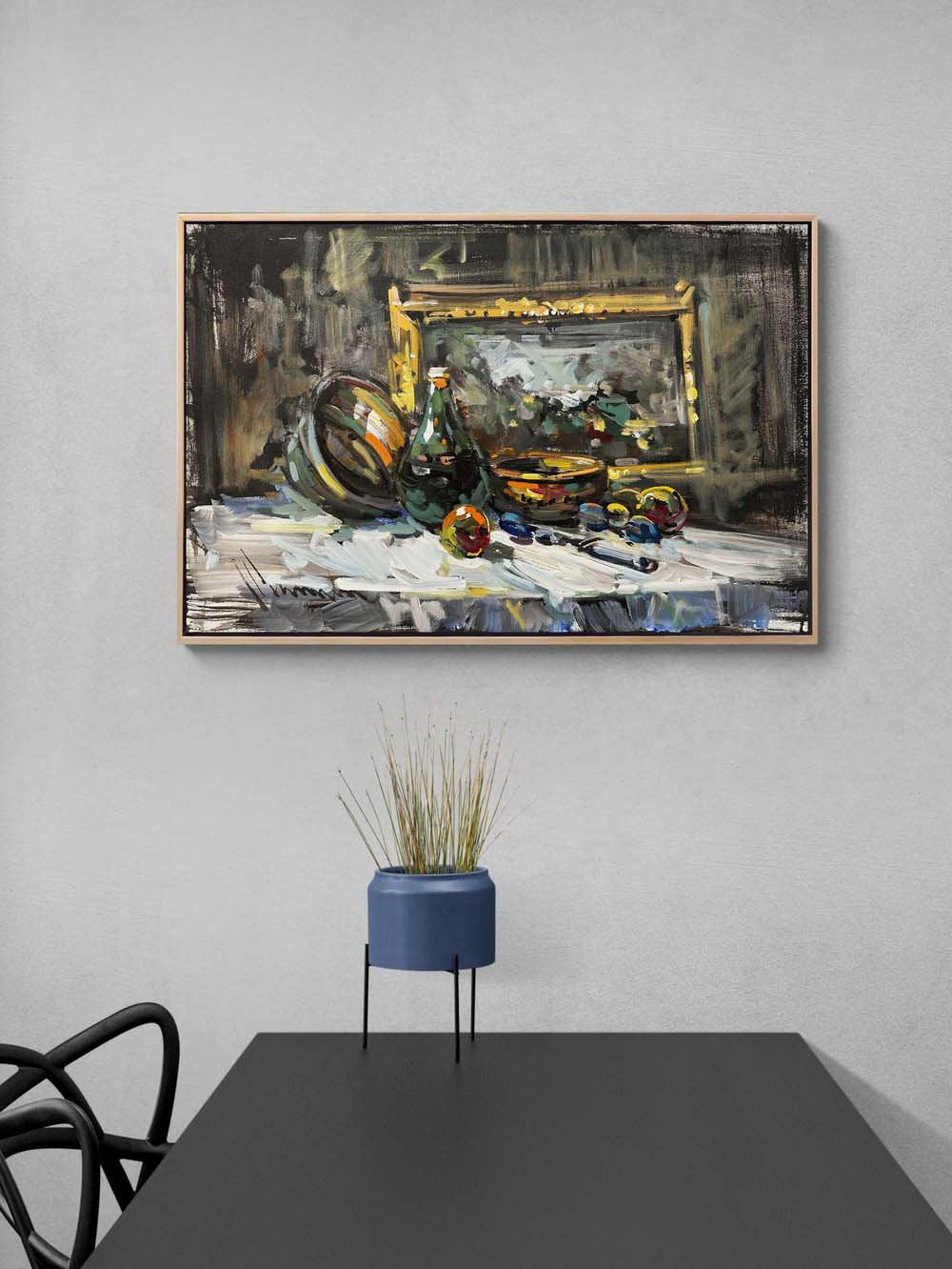 Natürmorttun Dilli Yağlı Boya Tablosu