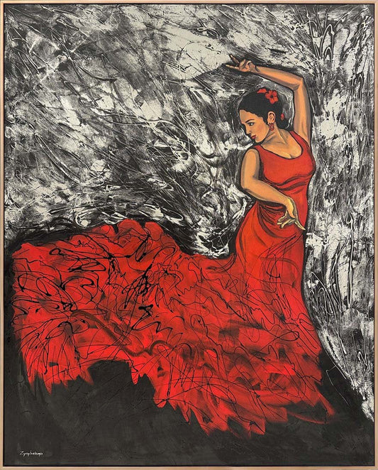 Carmen’in Rüyası Yağlı Boya Tablosu Simurg Sanatevi