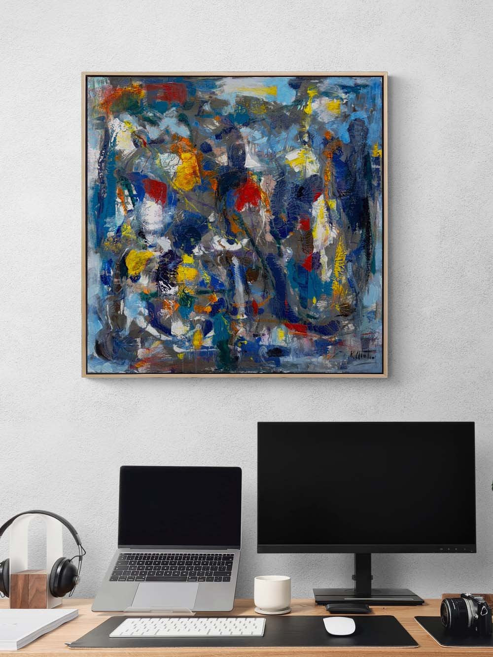 Donmuş Zaman Yağlı Boya Tablosu