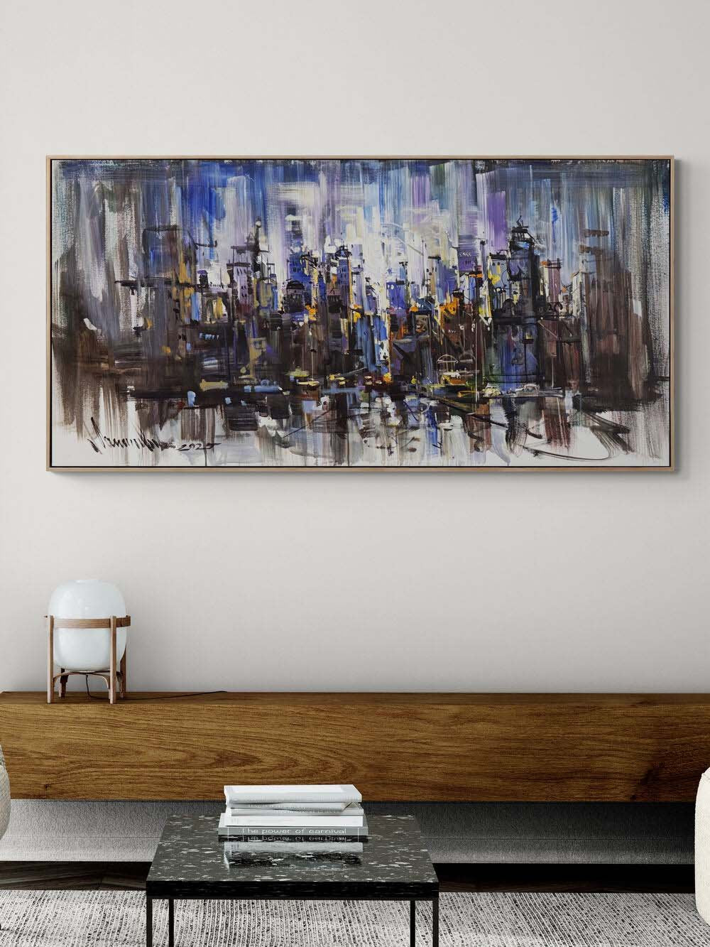 Akış ve Çöküş Yağlı Boya Tablosu