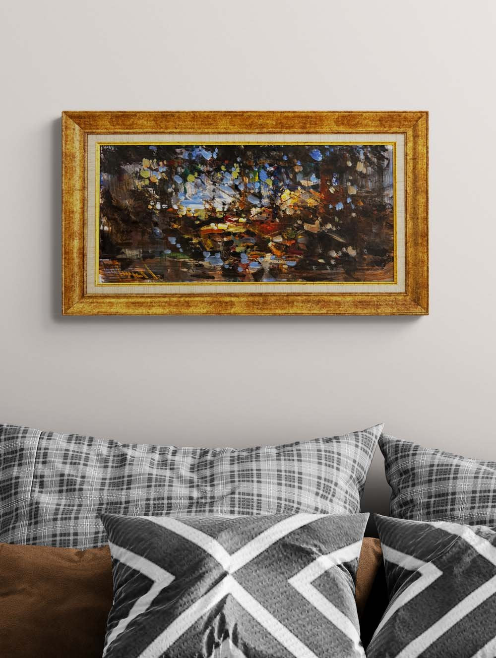 Sessiz Senfoni Yağlı Boya Tablosu