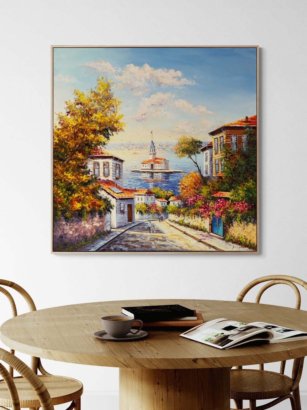 Eskiden Üsküdar Yağlı Boya Tablosu