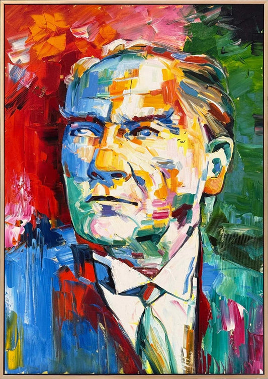 Mustafa Kemal’in Ufku Yağlı Boya Tablosu Simurg Sanatevi