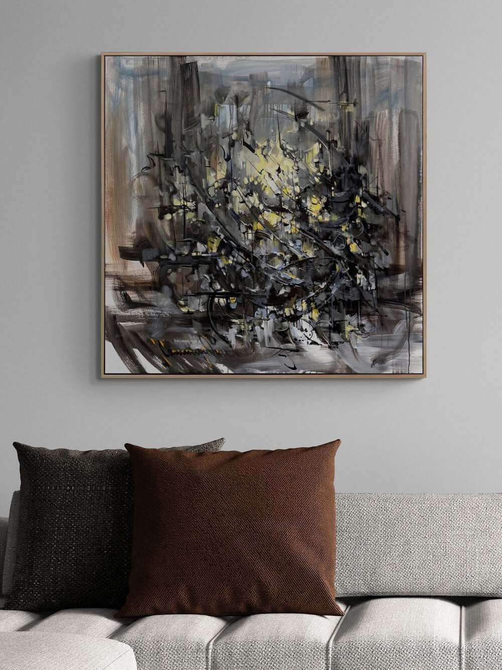 Ruhun Yansımaları Yağlı Boya Tablosu