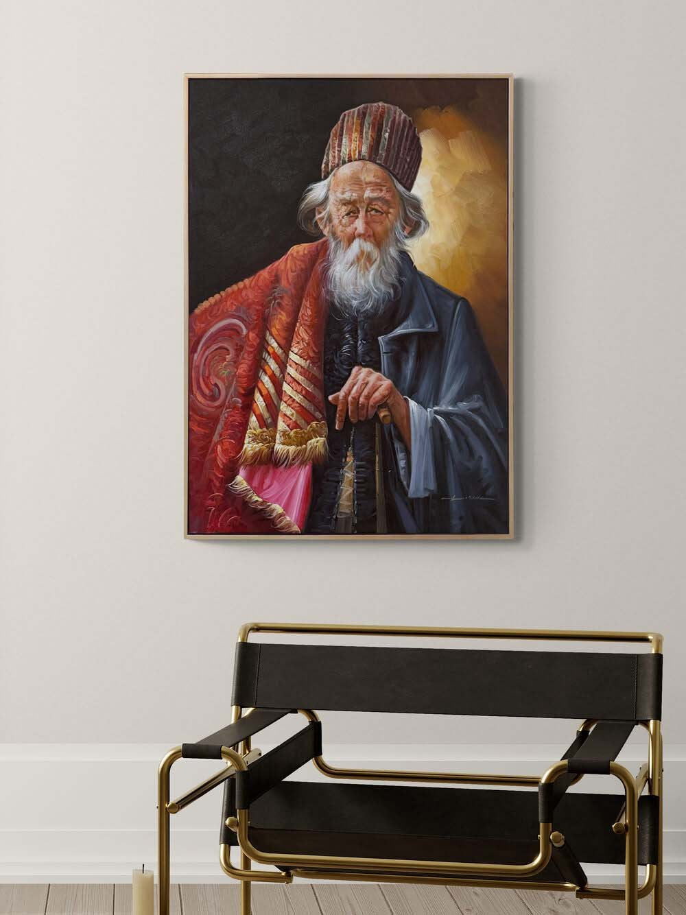 Ömrün Hikayesi Yağlı Boya Tablosu