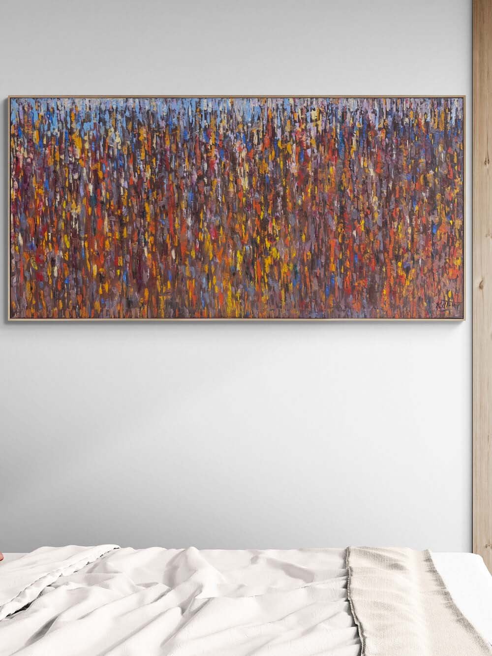 Bir Anın Sonsuzluğu Yağlı Boya Tablosu