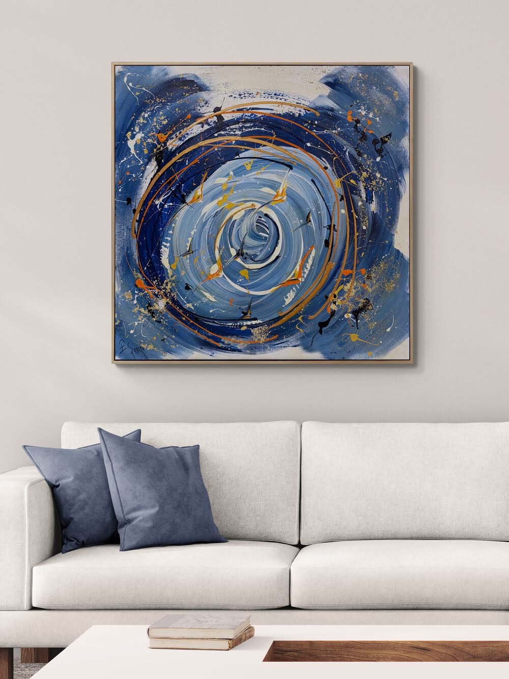 Gökyüzünün Şarkısı Yağlı Boya Tablosu