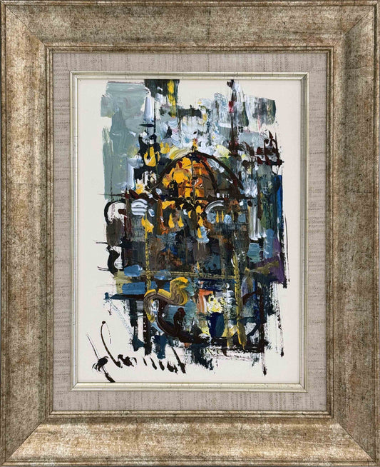 Karmaşanın İçindeki Düzen Yağlı Boya Tablosu