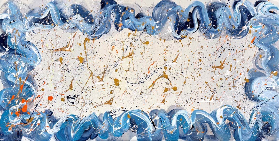 Göğe Yazılan Yağlı Boya Tablosu