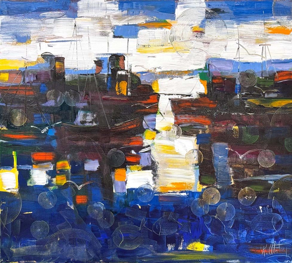 Hatıra Bulutu Yağlı Boya Tablosu