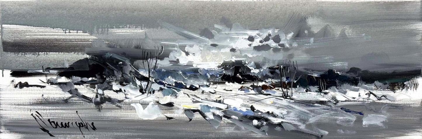 Zamanın Eşiği Yağlı Boya Tablosu