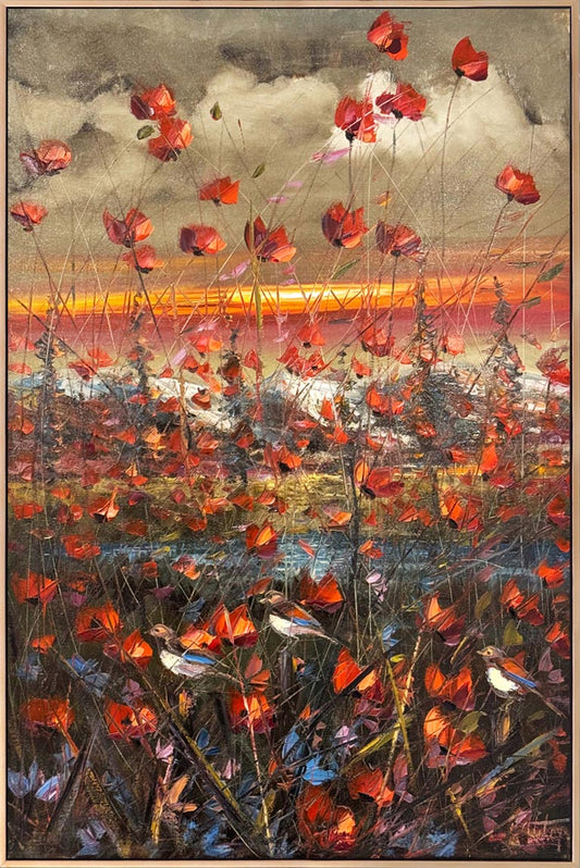 Toprağın Nabzı Yağlı Boya Tablosu