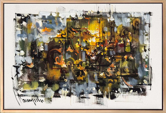 Zamanın Tozu Yağlı Boya Tablosu