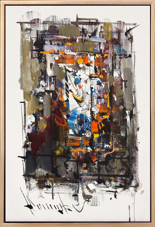 Sonsuzluğun Devinimi Yağlı Boya Tablosu