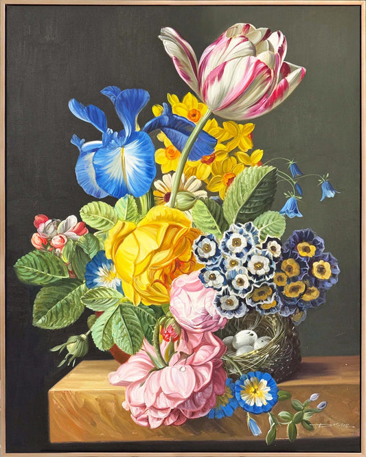 Doğanın Renkleri Yağlı Boya Tablosu