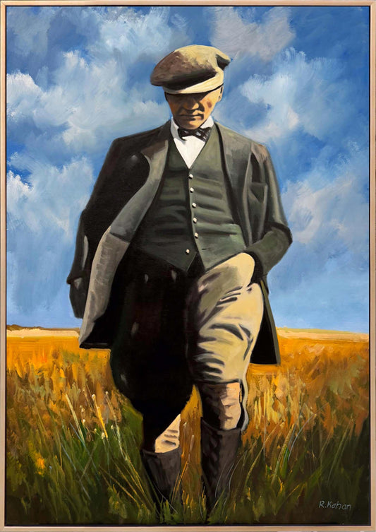 Gazi'nin Kararlılığı Yağlı Boya Tablosu