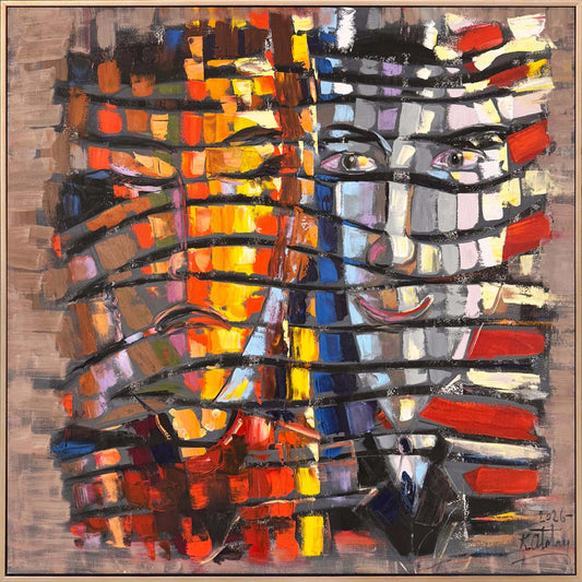 Rüyanın Ortasında Yağlı Boya Tablosu