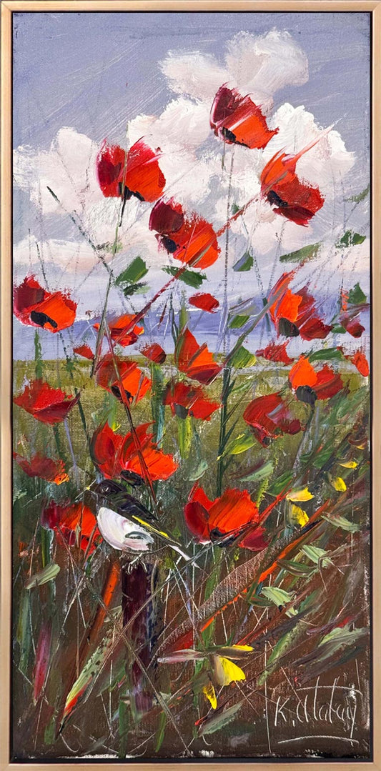 Güz Güneşi Yağlı Boya Tablosu