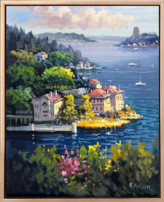 Hisar'a Karşı Yağlı Boya Tablosu