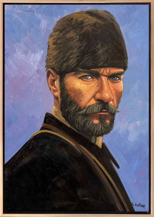 Mustafa Kemal'in İradesi Yağlı Boya Tablosu Simurg Sanatevi