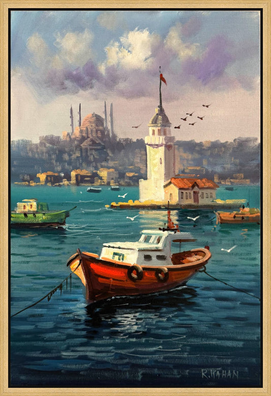 Liman Sessizliği Yağlı Boya Tablosu