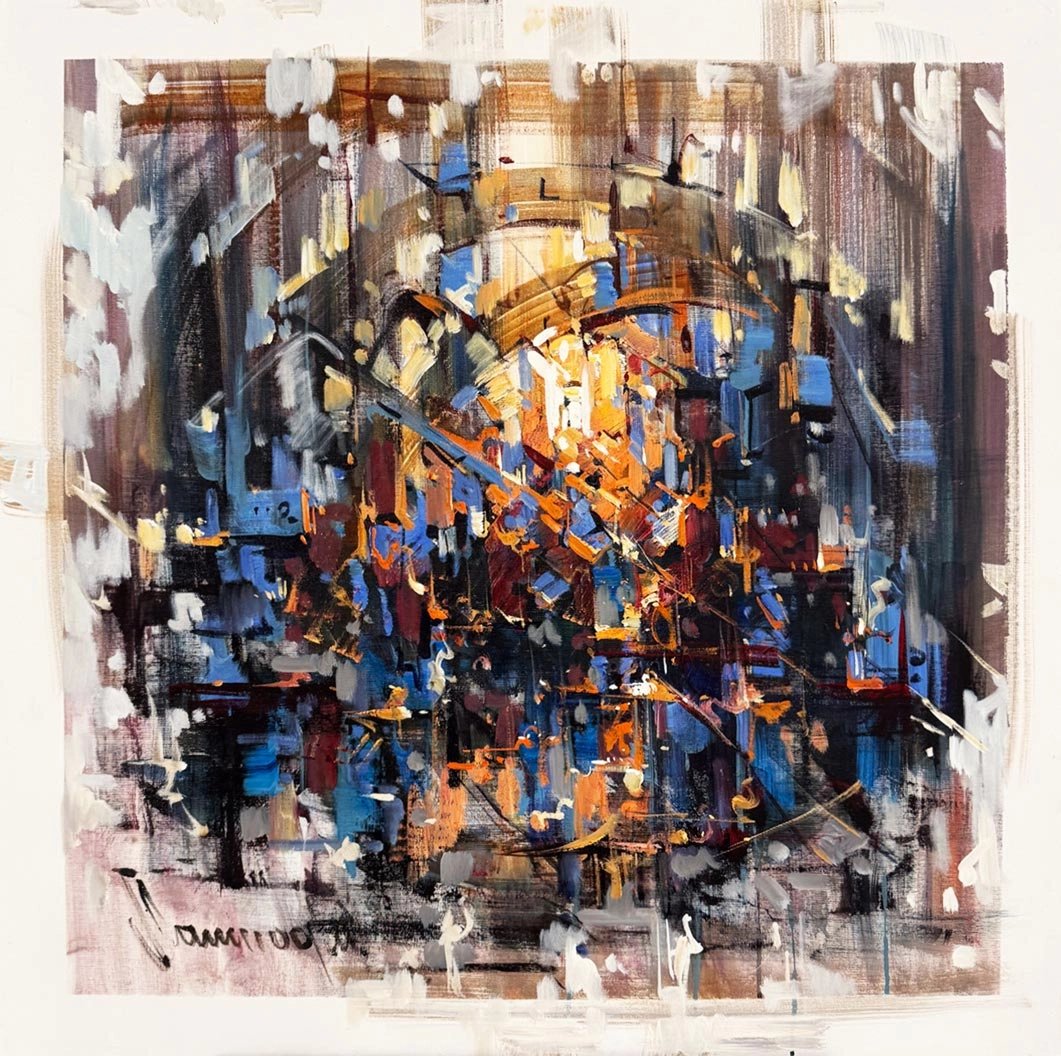 Hafızanın Duvarları Yağlı Boya Tablosu