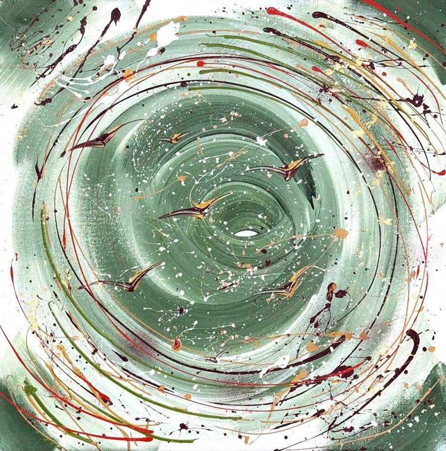 Kanat Çemberi Yağlı Boya Tablosu