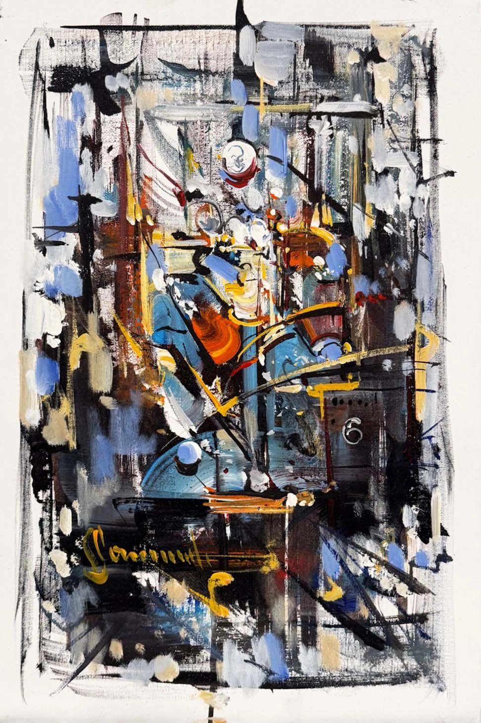 Kayıp Katmanlar Yağlı Boya Tablosu