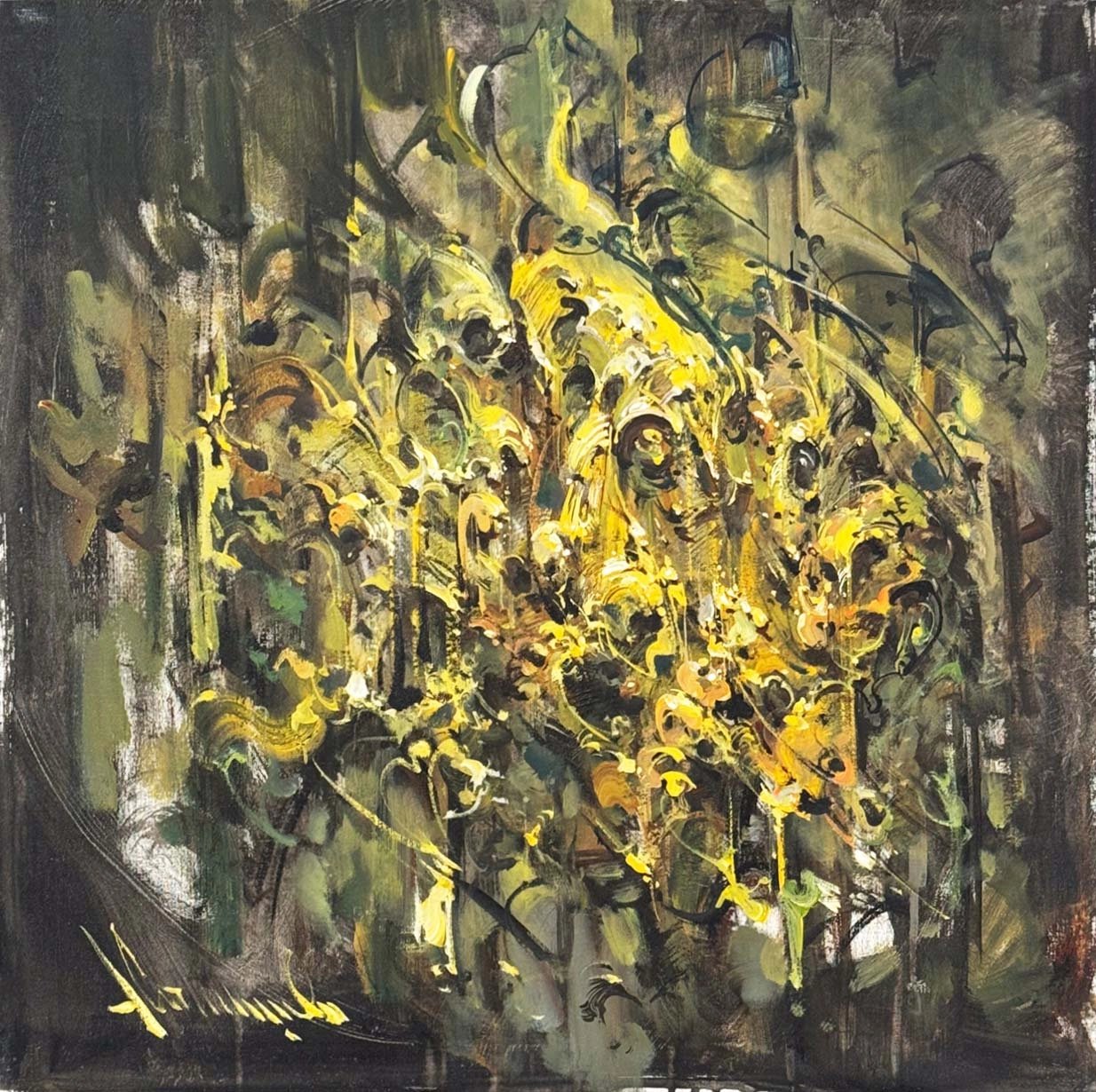 Kırılgan Düşler Yağlı Boya Tablosu