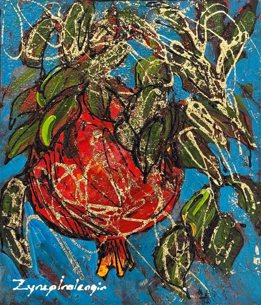 Kırmızı Bereket Yağlı Boya Tablosu