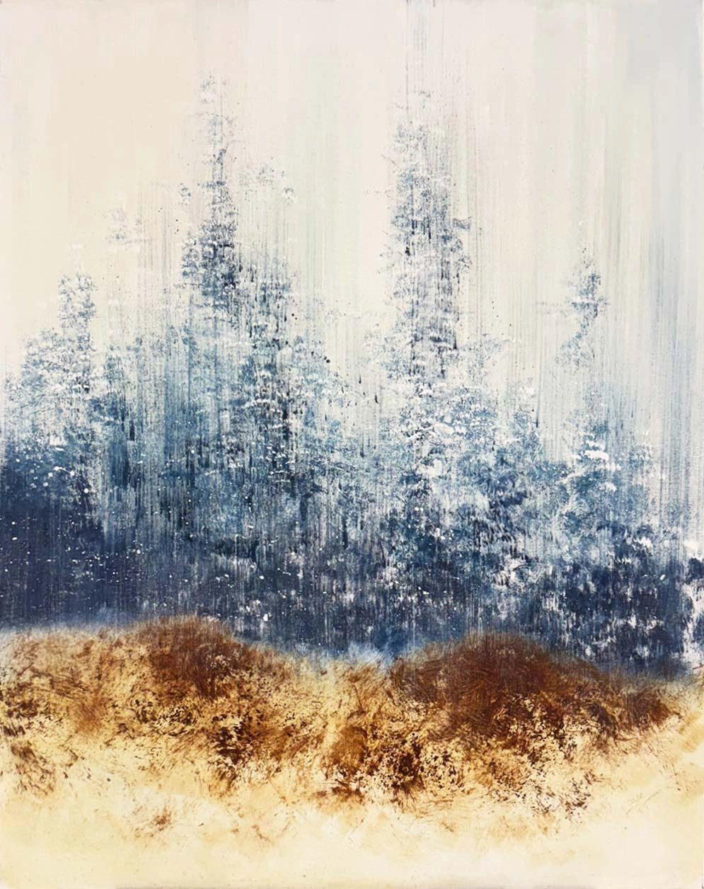 Boşlukta Titreşen Yağlı Boya Tablosu