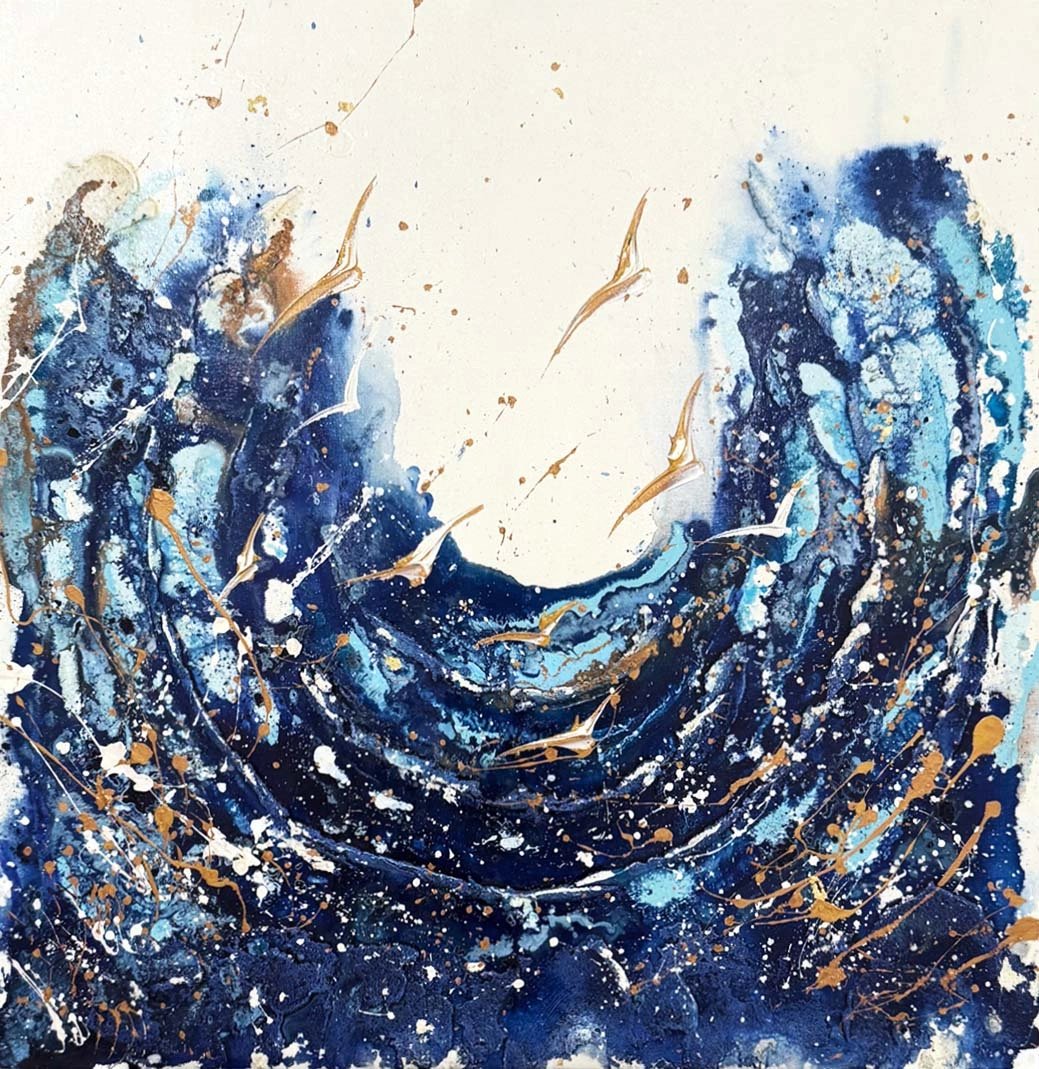 Altın Martılar Yağlı Boya Tablosu