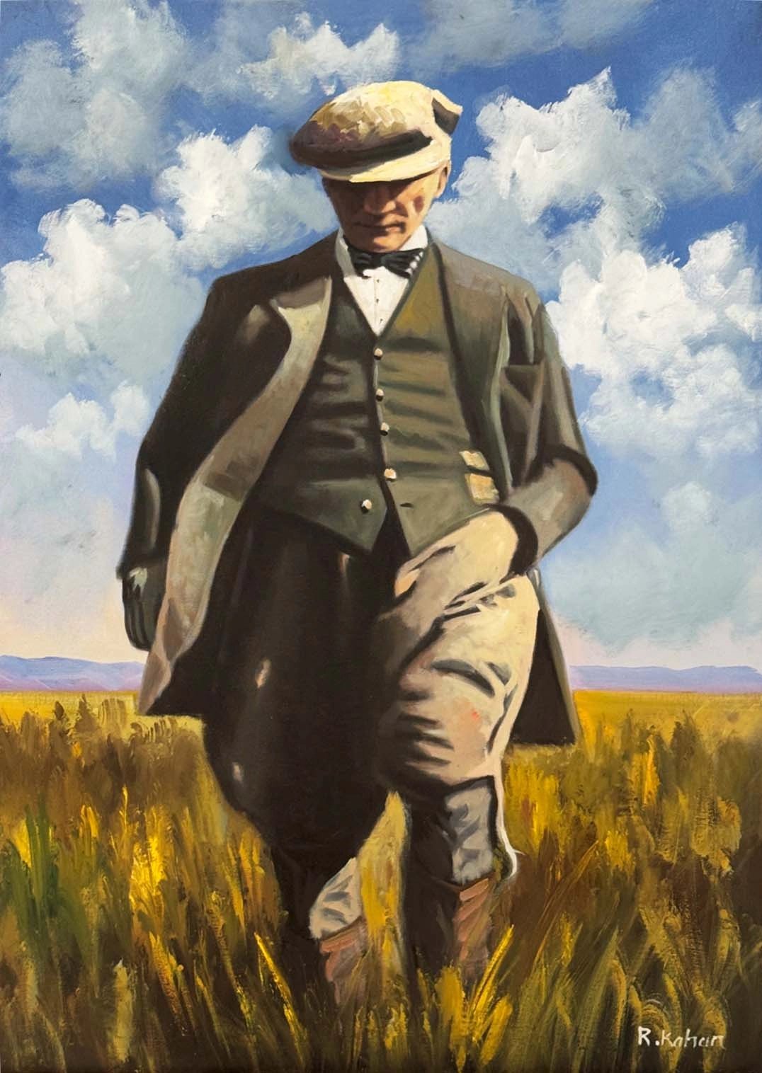 Mustafa Kemal Zamanı Yağlı Boya Tablosu