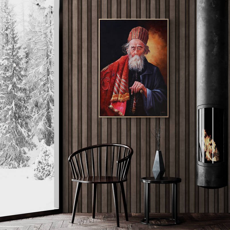 Halı Tüccarı Siparişe Özel Yağlı Boya Tablo