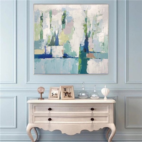 Modern Minimalist Siparişe Özel Soyut Yağlı Boya Tablo