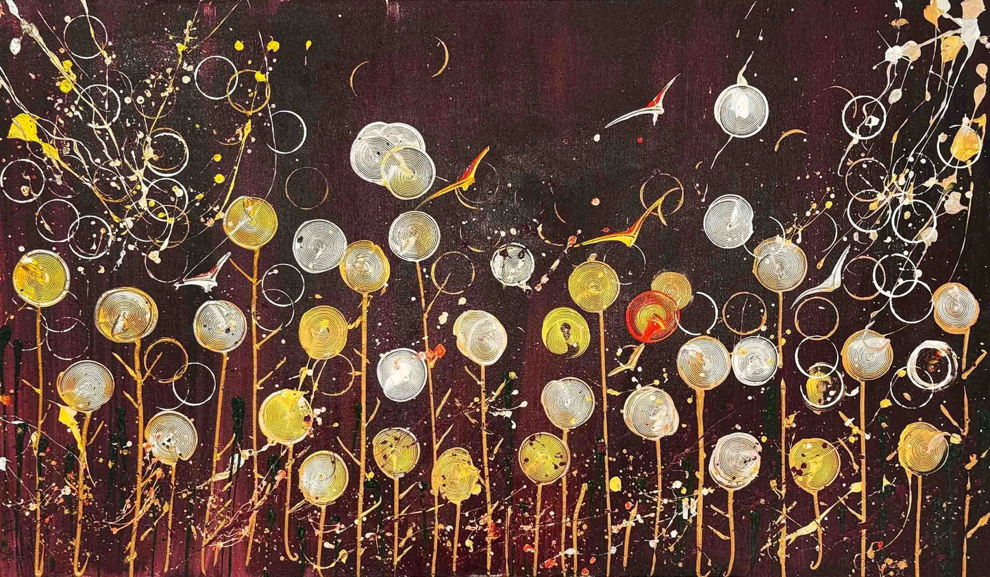 Altın Tohumlar Yağlı Boya Tablosu