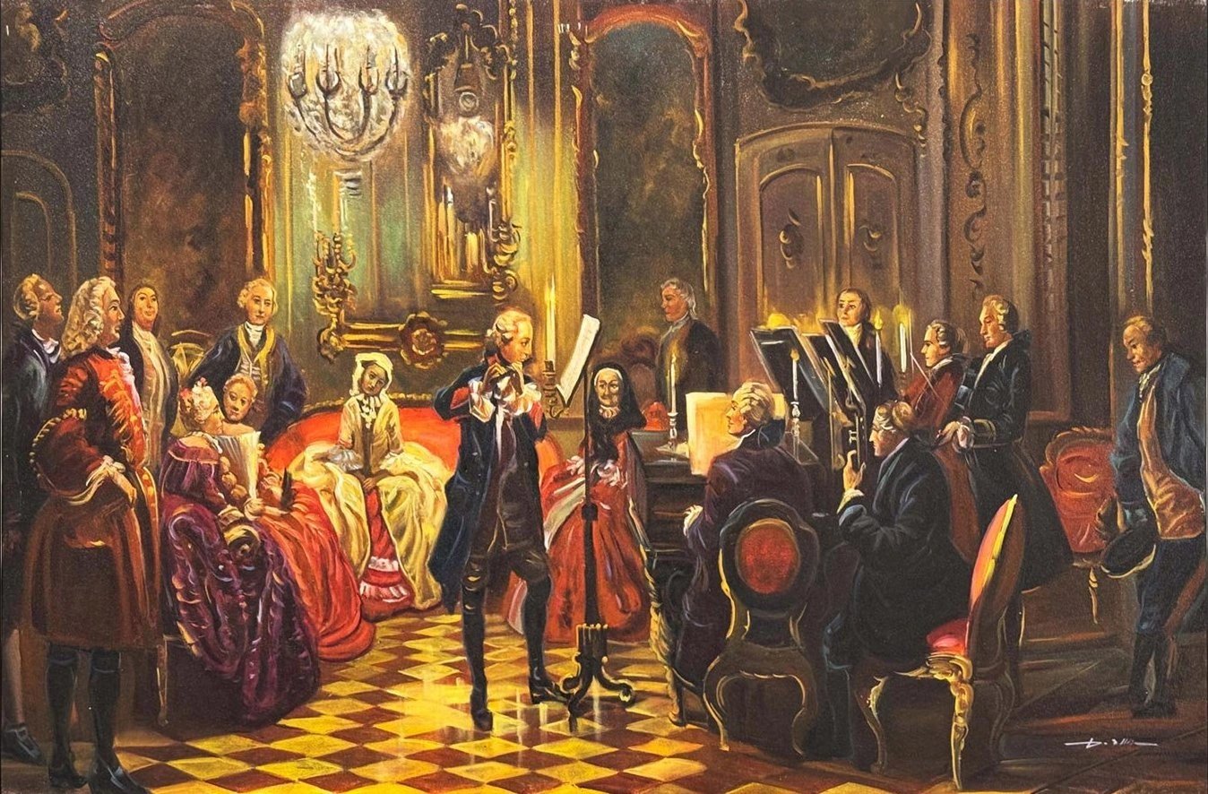 Asillerin Balosu Yağlı Boya Tablosu