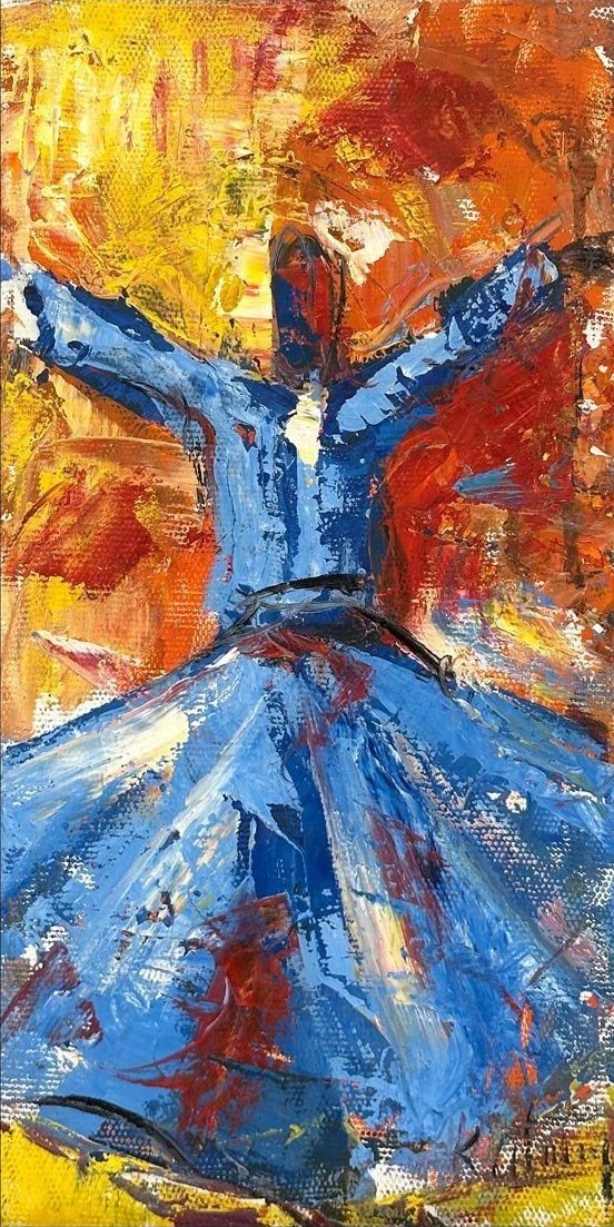 Ateşle Dönüş Yağlı Boya Tablosu