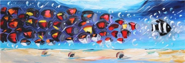 Bazıları Öncü DoğarYağlı Boya Tablosu