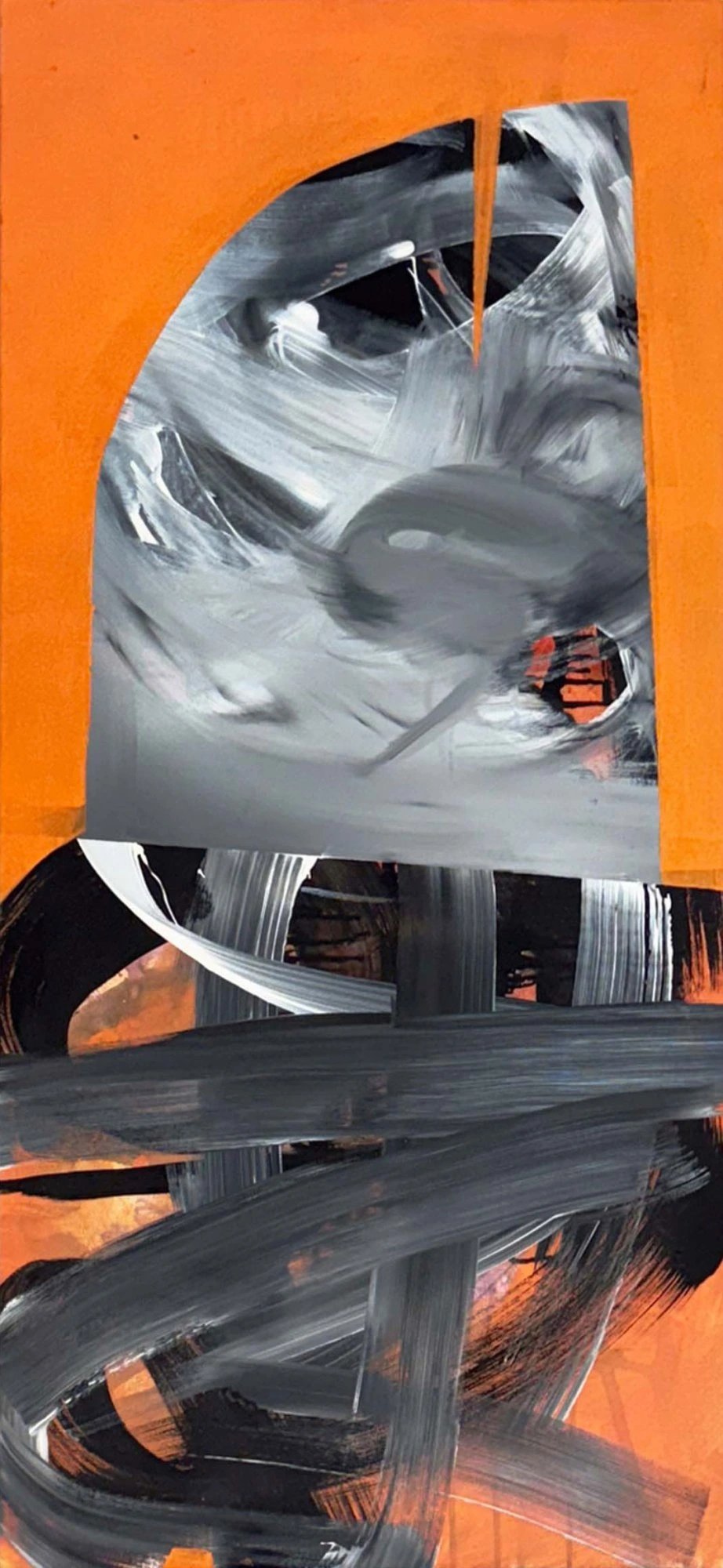 Biçimsiz Denge Yağlı Boya Tablosu