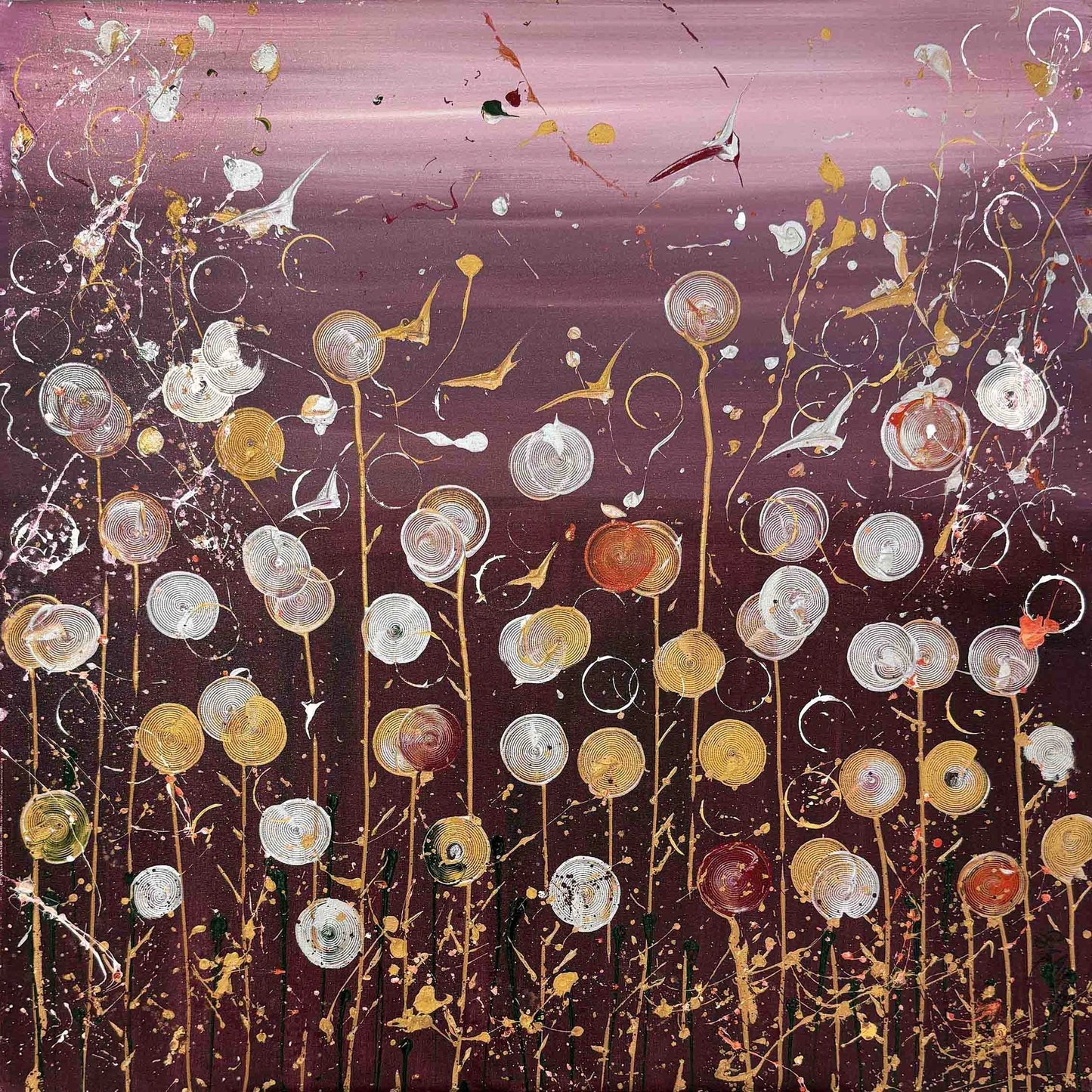 Bilinçaltı Peyzaj Yağlı Boya Tablosu