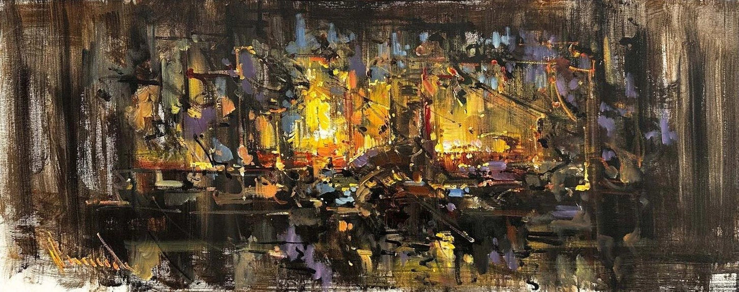 Bilinçaltı Sessiz Çığlıklar Yağlı Boya Tablosu