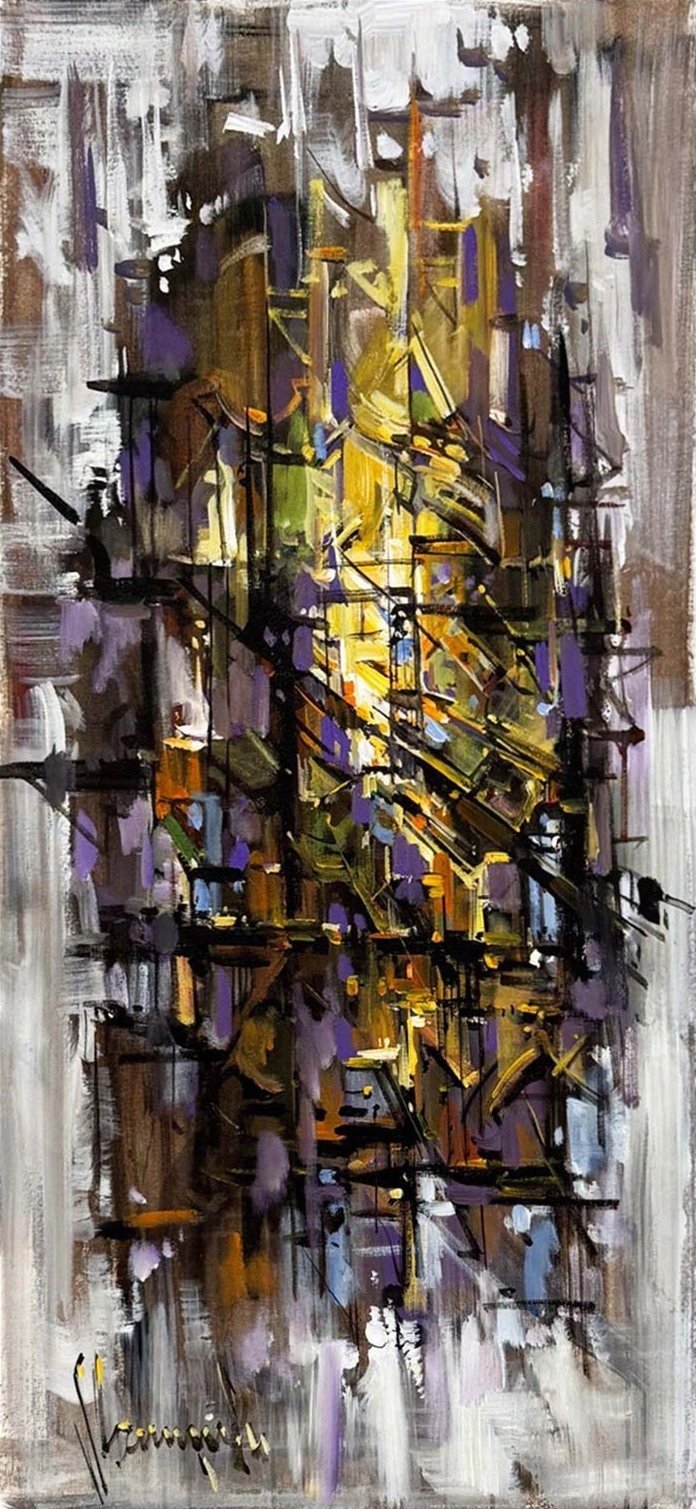 Bilinmeyen Bir His Yağlı Boya Tablosu