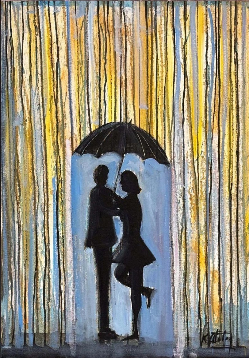 Birlikte Islanmak Yağlı Boya Tablosu