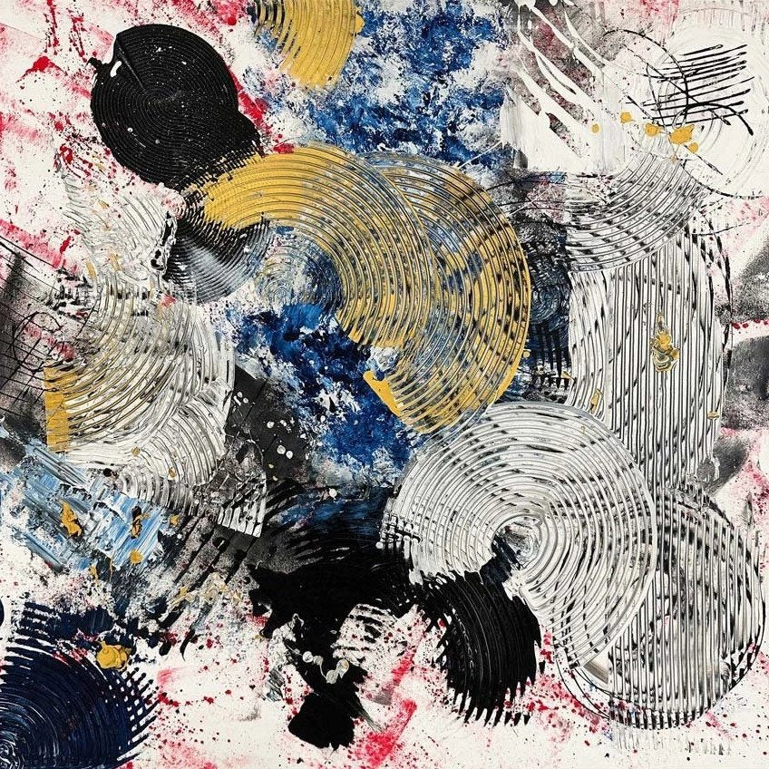 Boşluğun Büyüsü3 Yağlı Boya Tablosu